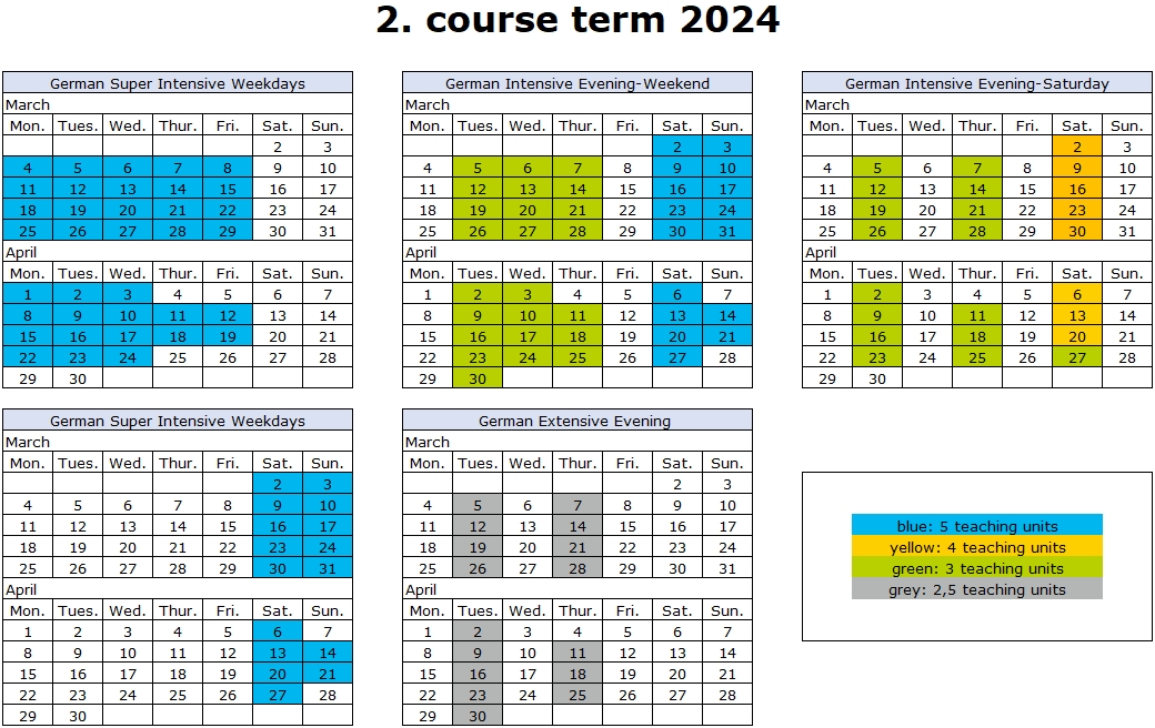 Registration open now: 2. course term 2024 at Goethe-Jinchuang – Goethe SLZ